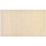 Covoras Baie Antiderapant Bej 39x70 cm PVC Poliester, Ventuze, Anti-alunecare