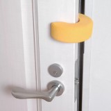 Opritor Ușă din Spumă - Protecție Anti-Prindere Degete pentru Copii- galben
