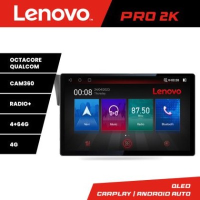 Navigatie Honda Fit 2008-2013 Lenovo PRO 4+64 13 inch 2K android 4G DSP gps internet Kit-fit-08 CarStore Technology foto