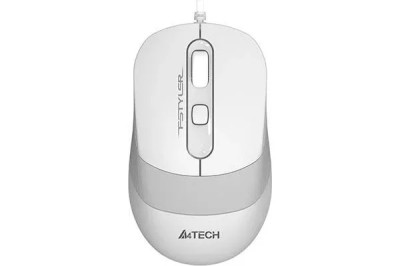 Mouse A4tech FM10, cu fir, alb foto