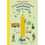 Carte de colorat - Hoinari prin anotimpuri. Primavara, Rotraut Susanne Berner