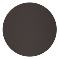 Suport farfurii din piele, diametru 34 cm-negru