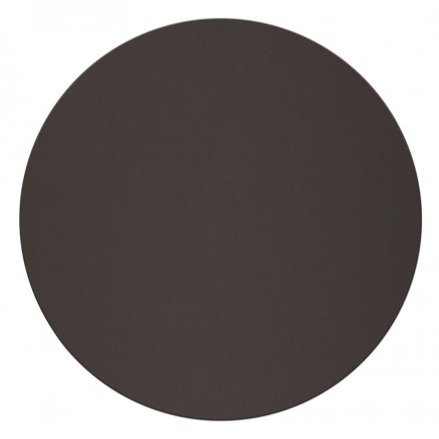 Suport farfurii din piele, diametru 34 cm-negru