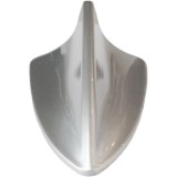 Ornament de rechin pentru antena auto, argintiu