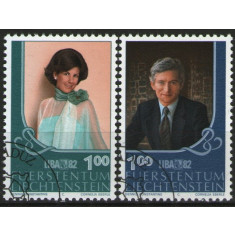 Liechtenstein 1982 - familia regala, serie stampilata