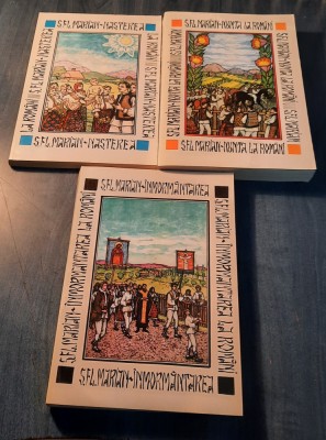 Trilogia vietii studiu etnografic Fl. Marin 3 volume foto
