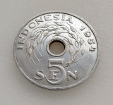 Indonezia - 5 Sen 1954 - L5