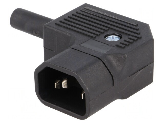Conector Alimentare AC Mufă Tată 10A 250V IEC 60320