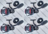 SET 4 Mulinete Feeder ROBINHAN RIVER MONSTER LA5000 tambur Long Cast, Baracuda