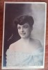 QW18 12 - Fotografie foarte veche - Superba domnisoara - 1906, Alb-Negru, Romania 1900 - 1950, Portrete