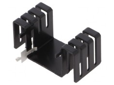 Radiator Extrudat TO220 Negru 28.7x48.3x24.1mm foto