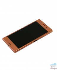 Ecran LCD Display Sony Xperia XZ Premium cu Rama, G8141 Roz foto