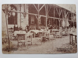 ORADEA - BAILE EPISCOPIEI - RESTAURANTUL SI TERASA - INCEPUT DE 1900, Circulata, Fotografie