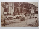 ORADEA - BAILE EPISCOPIEI - RESTAURANTUL SI TERASA - INCEPUT DE 1900