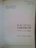 Gh. Epuran - Ghidul cabanelor (1963)