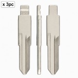 Set 3 lame cheie auto 153# VAC102 pentru Renault si Dacia