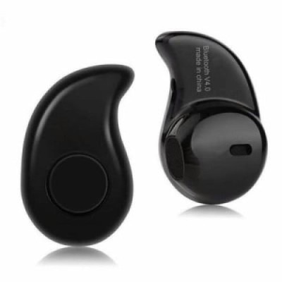 Mini casca Bluetooth , 10 m design picatura In ear, Negru Reflection Vision foto