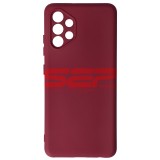 Husa Silicon Samsung Galaxy A32 Burgundy - Protectie Premium, High Copy