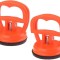 Set 2 ventuze manipulare electronice, ABS/Cauciuc, 6.5 x 5.8 cm, Portocaliu/Negru