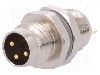 Conector M8, 3 pini, clasa etanseitate IP67, TE Connectivity - T4032014031-000