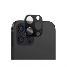 Folie Camera pentru iPhone 11 Pro / 11 Pro Max Techsuit Full Camera Glass Negru