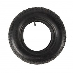 Roata roaba Micul Fermier 3.50-8, diametru ax 14mm, janta verde