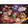 Ravensburger - Puzzle animalute in spatiu 2x12 piese