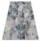 Covor acril VALS 6744 Abstracțiune vintage gri / albastru, 80x300 cm