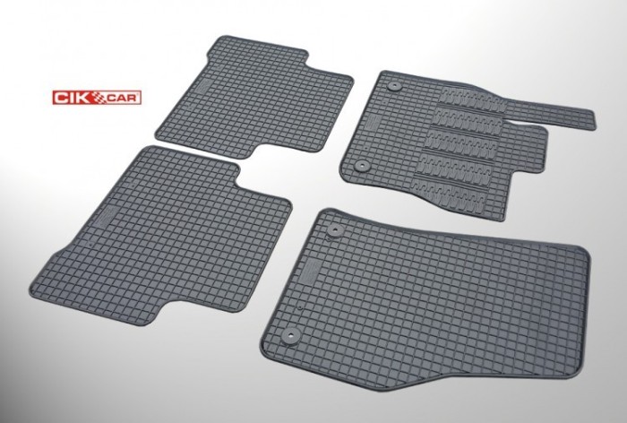 Set covorase auto din cauciuc VW Touran (5T) 2015-, 5 locuri, Negre AutoDrive ProParts
