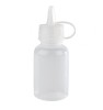 Set 4 mini flacoane polietilena pentru decorat, 30 ml