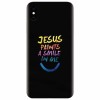 Husa silicon pentru Apple Iphone XS Max, Jesus Paints A Smile In Me