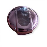 Husa Cheie Mini, smartkey 4 butoane, Pink, Tpu AutoProtect KeyCars, Oem