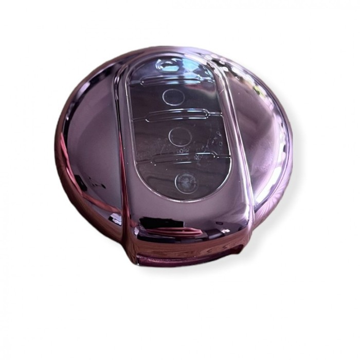 Husa Cheie Mini, smartkey 4 butoane, Pink, Tpu AutoProtect KeyCars