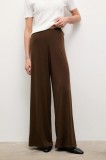 Answear.LAB pantaloni culoarea maro, neted