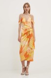 Never Fully Dressed rochie Vienna midi, evazată, NFDDR1534