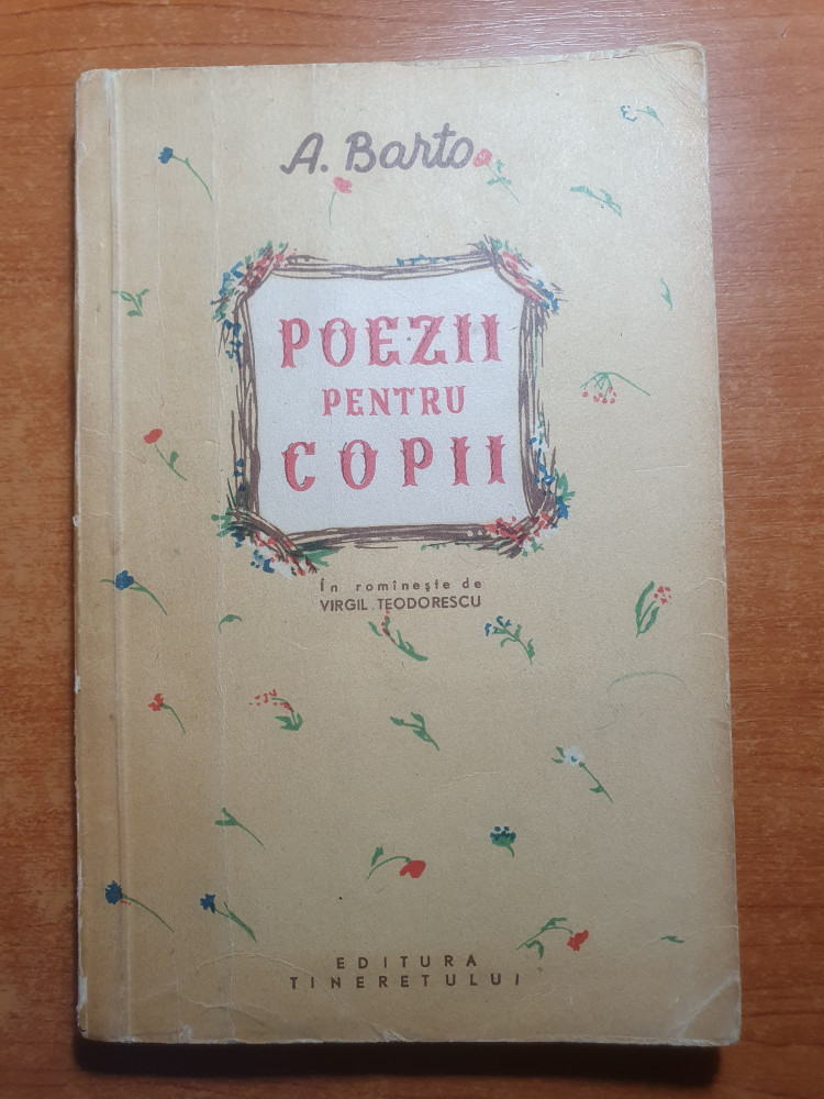 Carte poezii pentru copii - din anul 1955 - editura tineretului | Okazii.ro