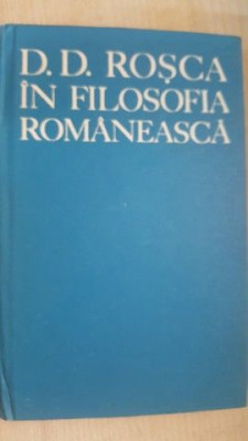 In filosofia romaneasca- D.D. Rosca foto