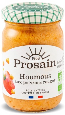 Salata humus cu ardei rosu BIO Prosain foto