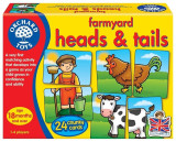 Prietenii de la Ferma - Farmyard Heads and Tails, orchard toys