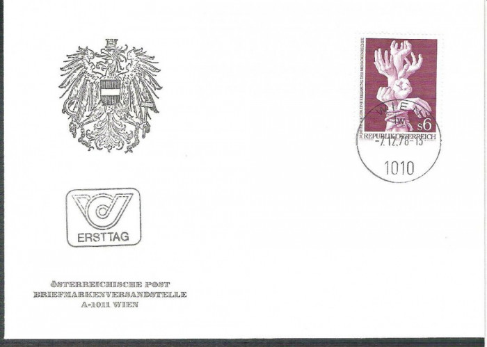 Austria &Ouml;sterreich 1978 30 Jahre FDC K.125