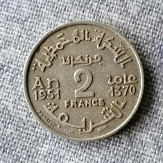 MONEDA - 2 FRANCS 1951 (1370)-MAROC