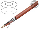 Cablu Difuzor 2x2,5mm&sup2; LSZH Roșu