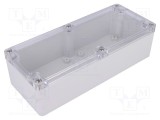 Carcasă universală GAINTA IP65 80mm x 195mm x 55mm policarbonat