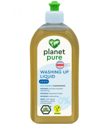 Detergent bio pentru vase - neutru - 500ml Planet Pure foto