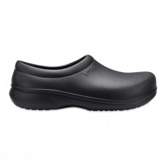 Saboti Crocs On The Clock Work Slip-On Negru - Black