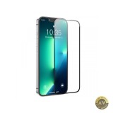 Folie de protectie Ecran HOCO G16 pentru Apple iPhone 16e / 14 / 13 Pro / 13 Sticla Securizata Full Glue 5D Neagra