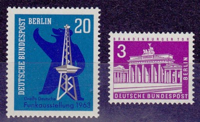 GERMANIA BERLIN 1964 AN COMPLET NESTAMPILAT foto