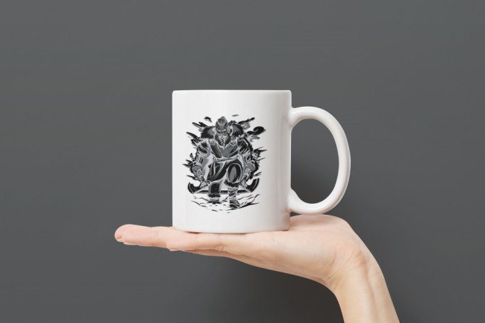 Cana alba personalizata Valhalla, Vikings, INOVATIX&reg;. 330ml
