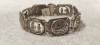 Argint BRATARA 1900 AUSTRIA manopera EXCEPTIONALA de efect UNICA de efect SPLENDIDA