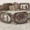 argint BRATARA 1900 AUSTRIA manopera EXCEPTIONALA de efect UNICA de efect SPLENDIDA